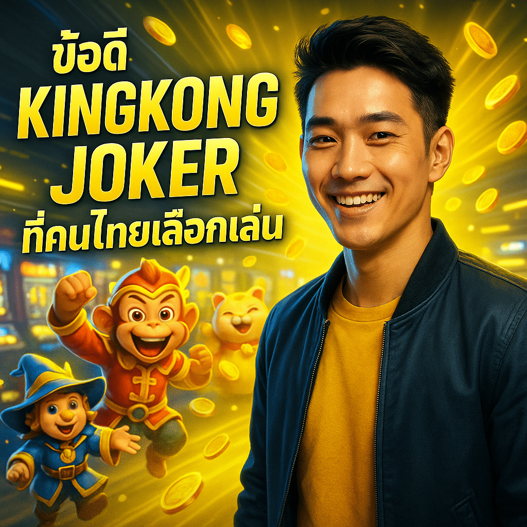 ข้อดี KINGKONG JOKER ที่คนไทยเลือกเล่น