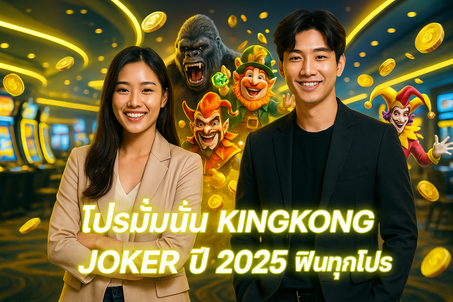 โปรโมชั่น KINGKONG JOKER ปี 2025 ฟินทุกโปร