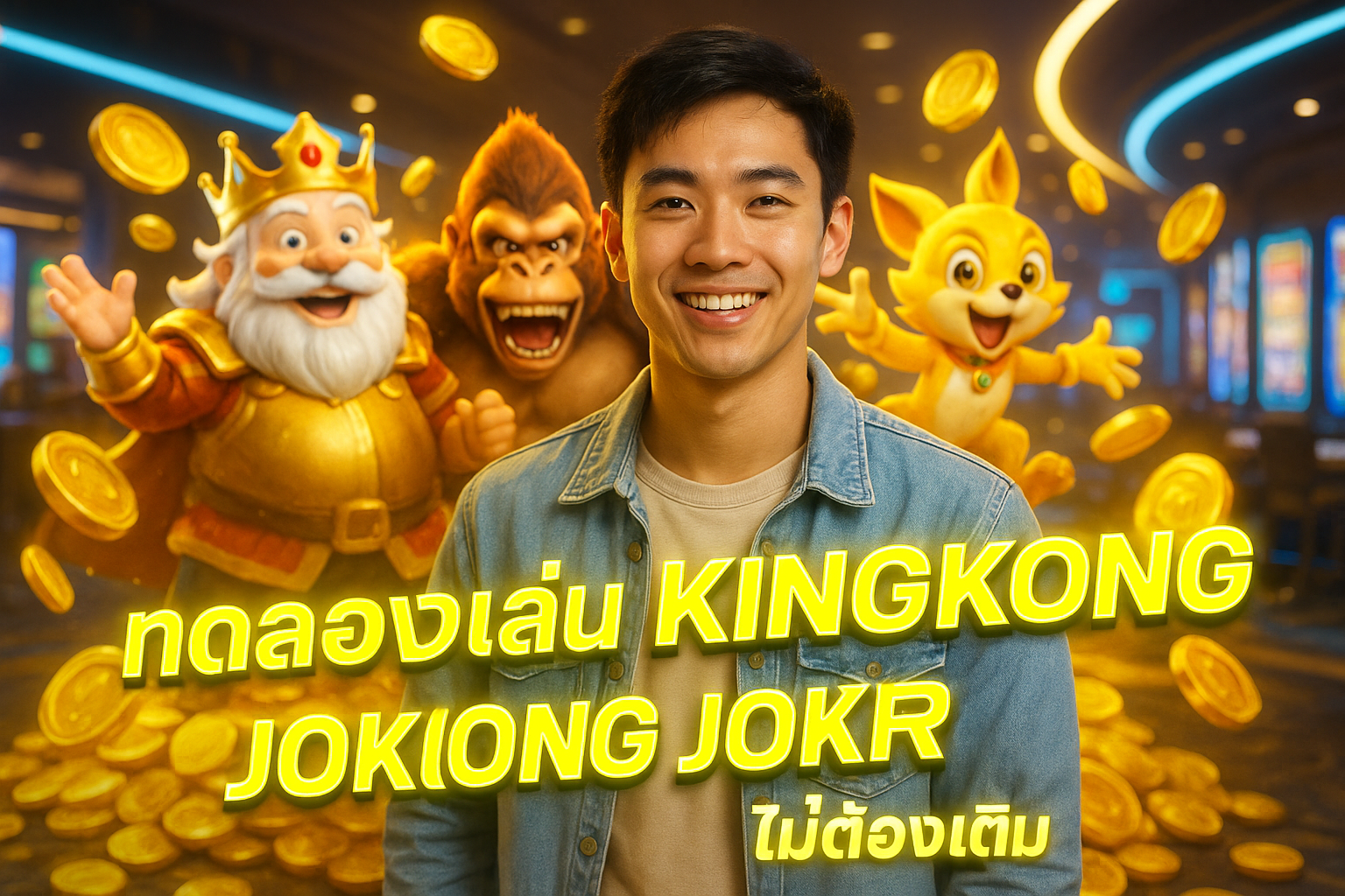 ทดลองเล่น KINGKONG JOKER ฟรี ไม่ต้องเติม