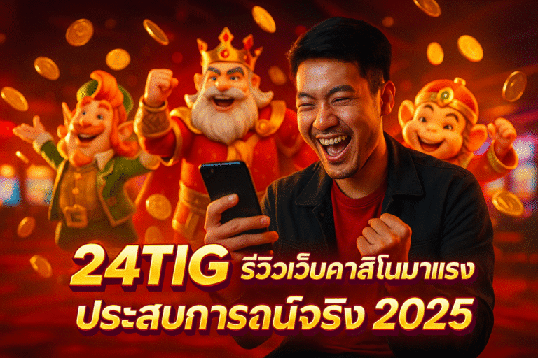 24TIG รีวิวเว็บคาสิโนมาแรง ประสบการณ์จริง 2025